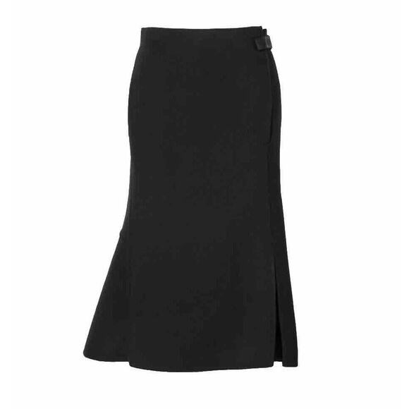 Uniqlo‎ x Jil Sander +J Double Face Skirt Women Size 14 New With Tags Black - Picture 1 of 4